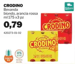 GrosMarket Crodino bevanda biondo offerta
