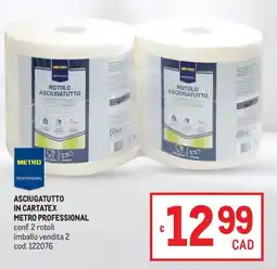Metro Asciugatutto in cartatex Metro Professional offerta