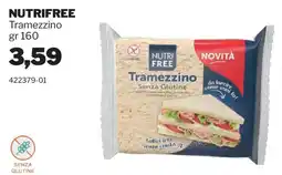 GrosMarket Nutri Free Tramezzino Senza Glutine offerta