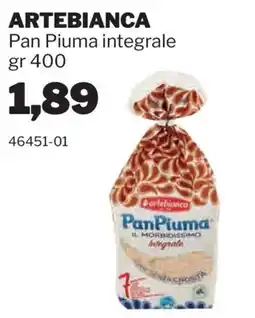 GrosMarket Pan Piuma integrale offerta