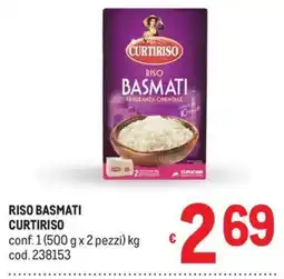 Metro Riso basmati Curtiriso offerta