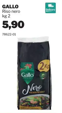 GrosMarket Gallo Riso nero offerta
