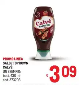 Metro Salse top down Calvé offerta