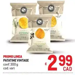 Metro Patatine vintage offerta