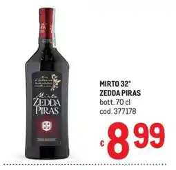 Metro Mirto Zedda Piras offerta
