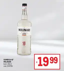 Metro Sambuca Molinari offerta