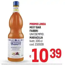 Metro Maracuja Fabbri offerta