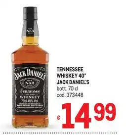 Metro Jack Daniel's Tennessee Whiskey offerta