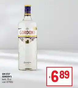 Metro Gin Gordon's offerta