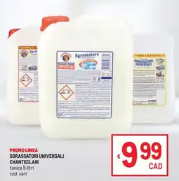 Metro Sgrassatori universali Chanteclair offerta