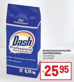 Metro Detersivo bucato in polvere Dash Professional offerta