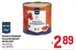 Metro Passata pomodoro Metro Chef offerta