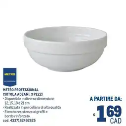 Metro Metro Professional ciotola adeani offerta