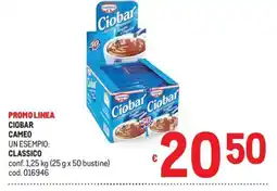 Metro Ciobar Cameo Classico offerta