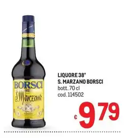 Metro Liquore S. Marzano Borsci offerta