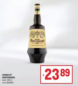 Metro Amaro Montenegro offerta