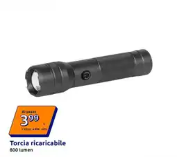 Action Torcia ricaricabile offerta