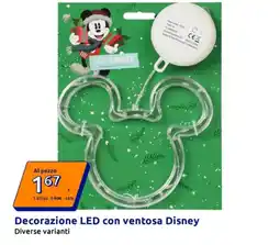 Action Decorazione LED con ventosa Disney offerta