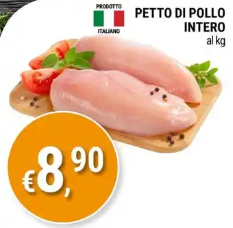 Pettò di pollo intero