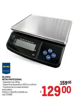 Metro Bilancia Metro Professional offerta