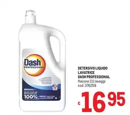 Metro Detersivo liquido lavatrice Dash Professional offerta
