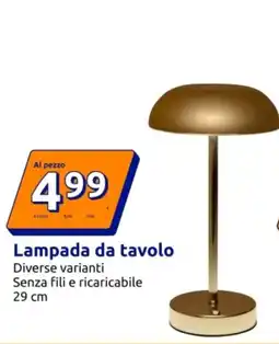 Action Lampada da tavolo offerta