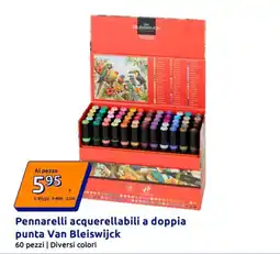 Action Pennarelli acquerellabili a doppia punta Van Bleiswijk offerta