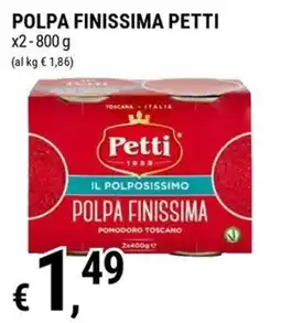 Tre Valli Supermercato Polpa finissima Petti offerta