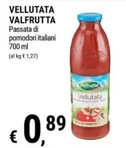 Tre Valli Supermercato Vellutata Valfrutta offerta