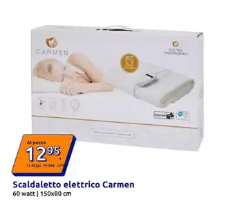 Scaldaleto elettrico Carmen