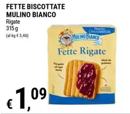 Tre Valli Supermercato Fette biscottate Mulino Bianco offerta