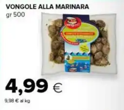 Tigre Vongole alla marinara offerta