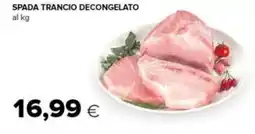 Tigre Spada trancio decongelato offerta