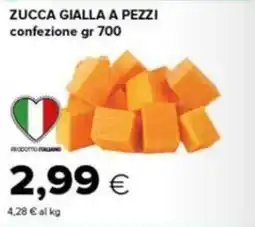 Tigre Zucca gialla a pezzi offerta