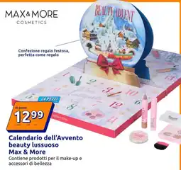 Action Calendario dell'Avvento beauty lussuoso Max & More offerta