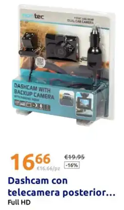 Action Dashcam con telecamera posteriore... Full HD offerta