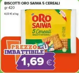 Tigre Biscotti oro saiwa 5 cereali offerta