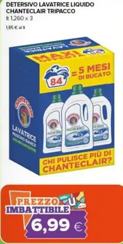 Tigre Detersivo lavatrice liquido Chanteclair tripacco offerta