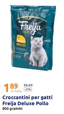 Action Croccantini per gatti Freija Deluxe Pollo offerta