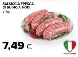 Tigre Salsiccia fresca di suino a nodi offerta