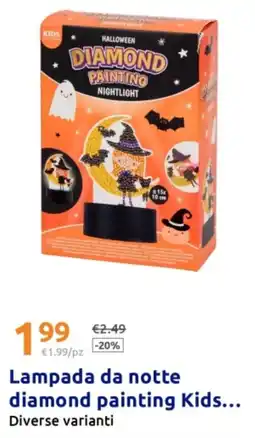 Action Lampada da notte diamond painting Kids offerta