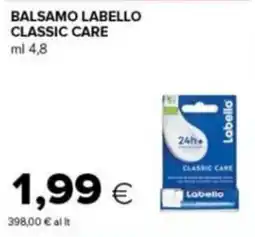 Tigre Balsamo labbello classic care offerta