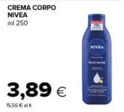 Tigre Crema corpo Nivea Nutriente offerta