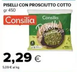 Tigre Consilia Piselli con Prosciutto Cotto offerta