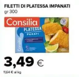 Tigre Filetti di platessa impanati Consilia offerta