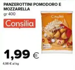 Tigre Panzerottini pomodoro e mozzarella Consilia offerta