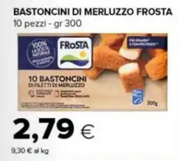 Tigre Bastoncini di merluzzo frosta offerta
