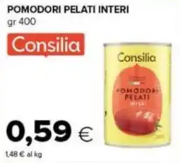 Tigre Pomodori pelati interi Consilia offerta