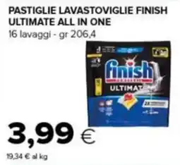 Tigre Pastiglie lavastoviglie Finish Ultimate All in One offerta