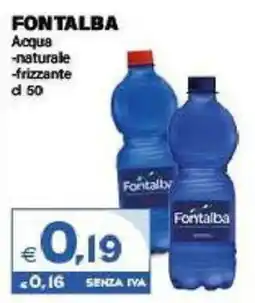Boningros Cash and Carry Fontalba Acqua naturale/ frizzante offerta